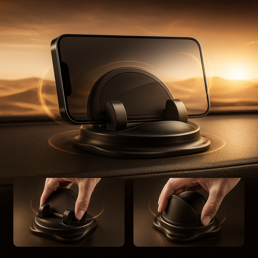 Soporte CarMount Pro – Estabilidad y carga en tu auto